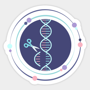 Gene editing synthetic biology design Sticker